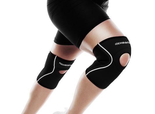 REHBAND UD KNEE SLEEVE PATELLA OPEN ANATOMISESTI MUOTOILTU POLVITUKI, KOKO L 1 KPL