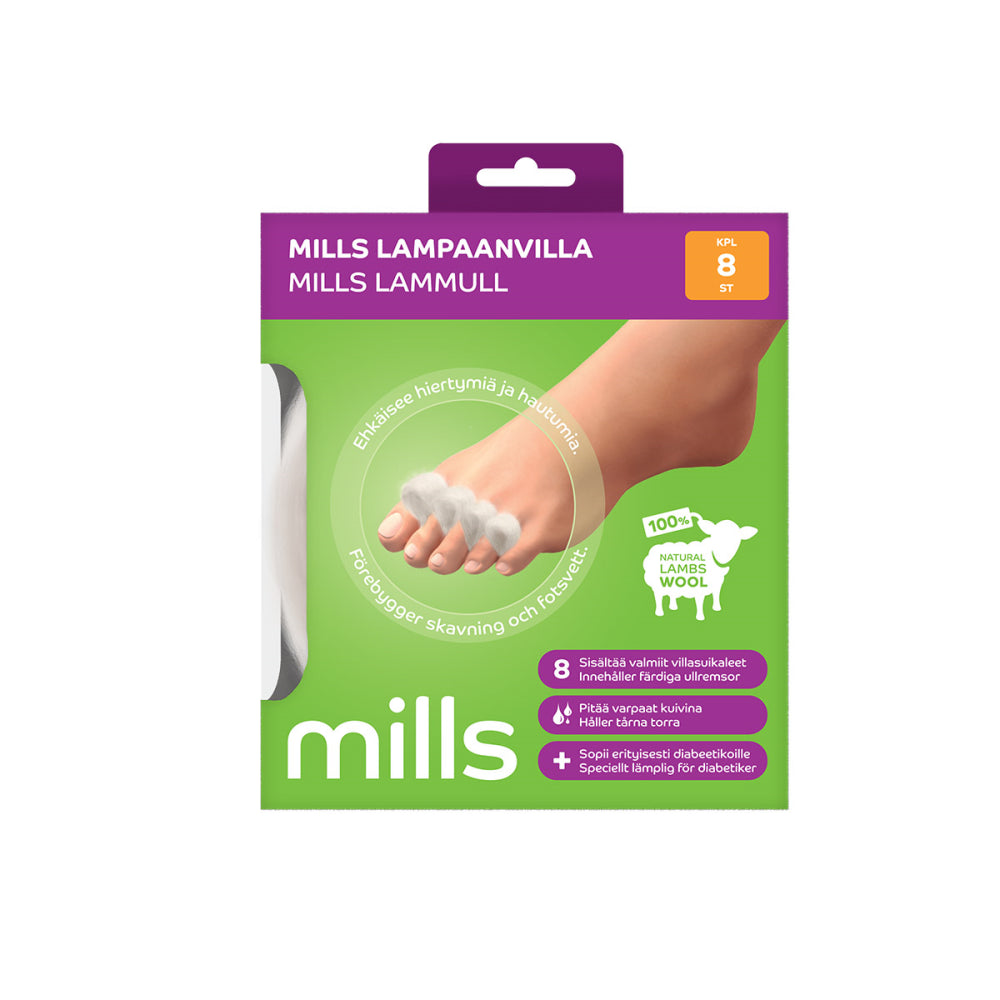 MILLS LAMPAANVILLASUIKALEET 12 G 8 KAPPALETTA