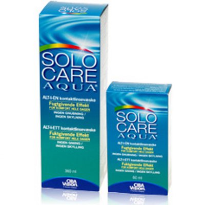 SOLOCARE AQUA PIILOLINSSINESTE 90 ML JA 360 ML