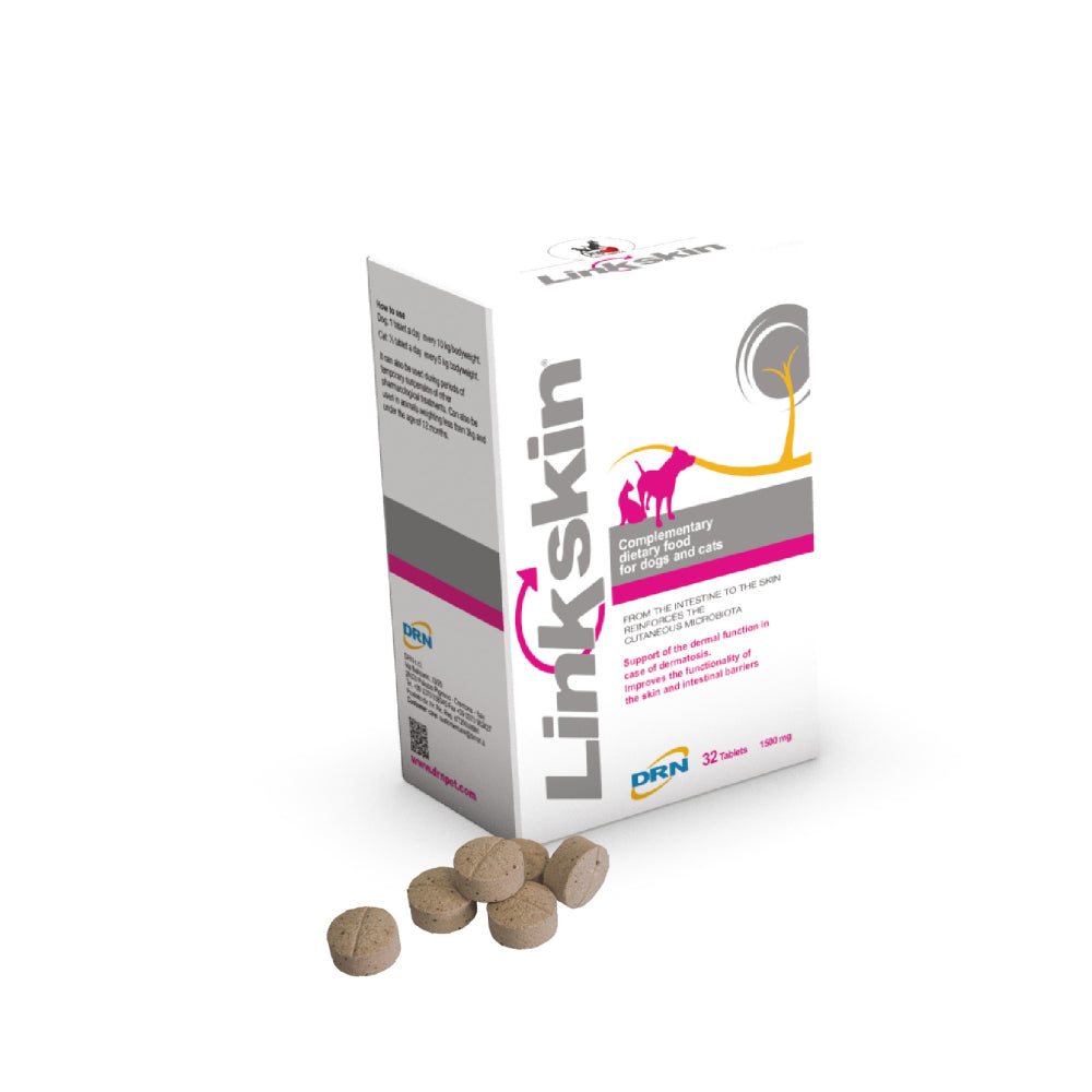 LINKSKIN TABLETIT KOIRILLE JA KISSOILLE 32 KAPPALETTA