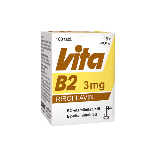 VITA-B2 3MG 100 TABLETTIA