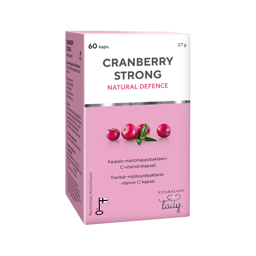 CRANBERRY STRONG 60 KAPSELIA