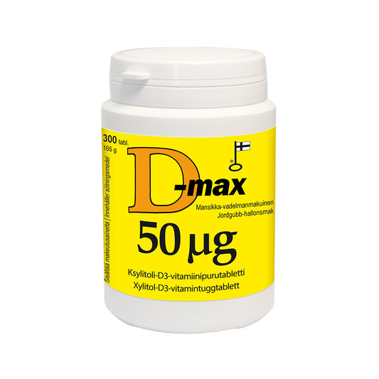 D-MAX 50 MIKROG 300 TABLETTIA