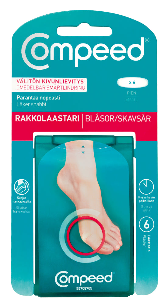 COMPEED RAKKOLAASTARI SMALL 6 KAPPALETTA
