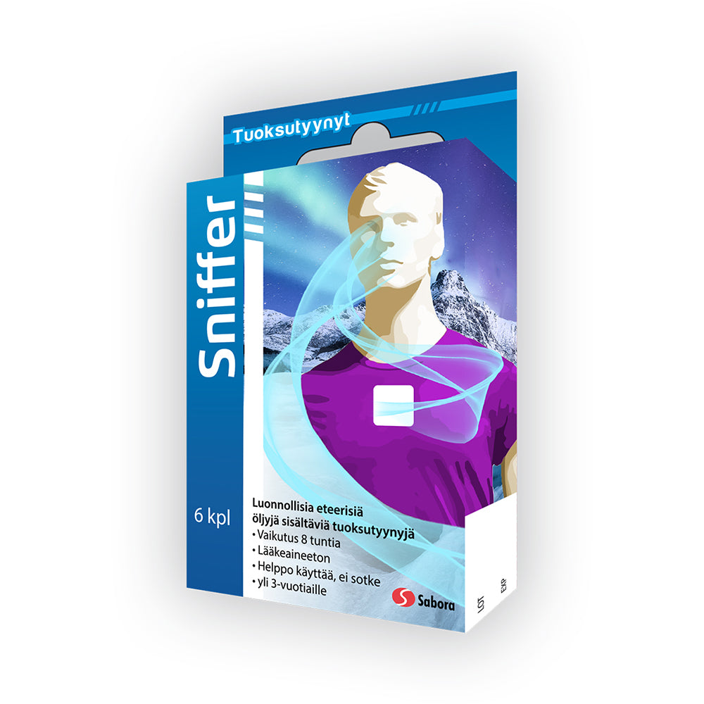 SNIFFER TUOKSUTYYNYT 6 KPL
