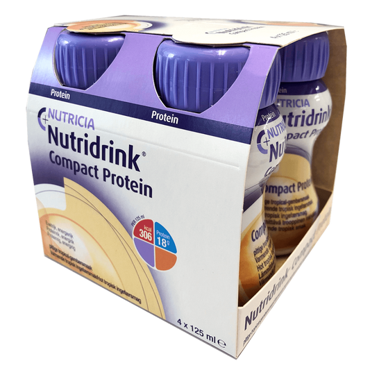 NUTRIDRINK COMPACT PROTEIN LÄMMITTÄVÄ 4x125 ML