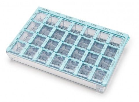 DOSETT MEDI TURQUOISE SUOMENKIELINEN VIIKKOANNOSTELIJA 1 KPL