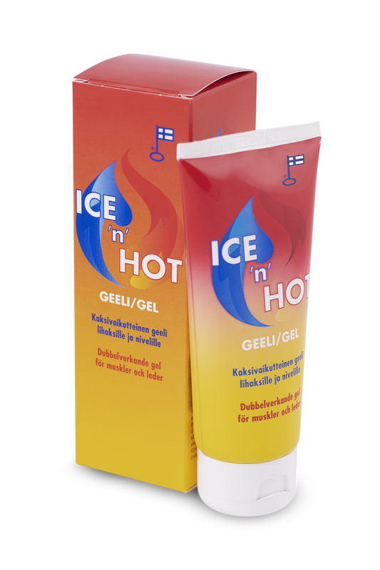 ICE N HOT KAKSIVAIKUTTEINEN KYLMÄ-LÄMPÖGEELI 90 G