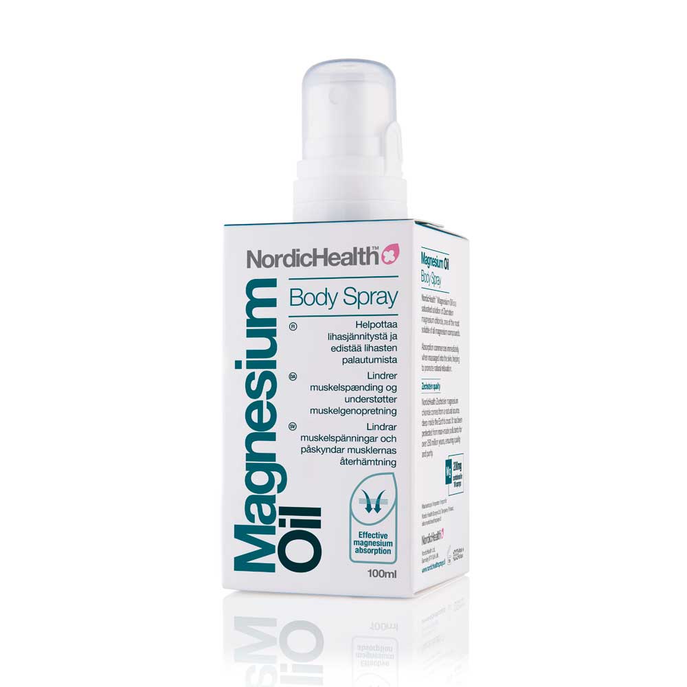 NORDIC HEALTH Magnesium Oil Original magnesiumihosuihke 100 ml