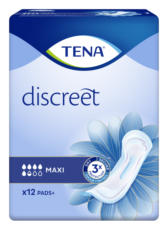TENA Discreet Maxi InstaDRY 12 kpl