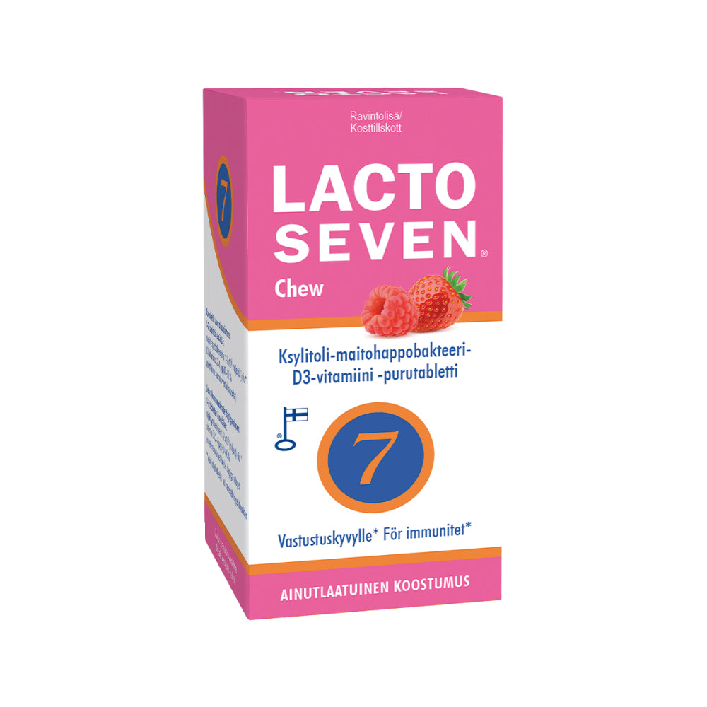 LACTO SEVEN CHEW PURUTABLETTI 50 TABLETTIA