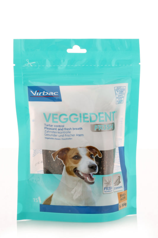 VIRBAC VEGGIEDENTFRESH KOIRILLE 5-10 KG SUUN HOITOON 15 KPL