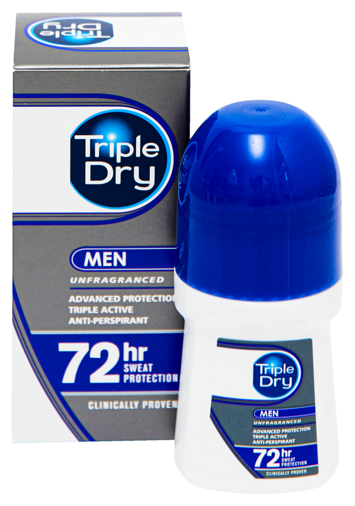 TRIPLE DRY MENS ROLL-ON ANTIPERSPIRANTTI 50 ML