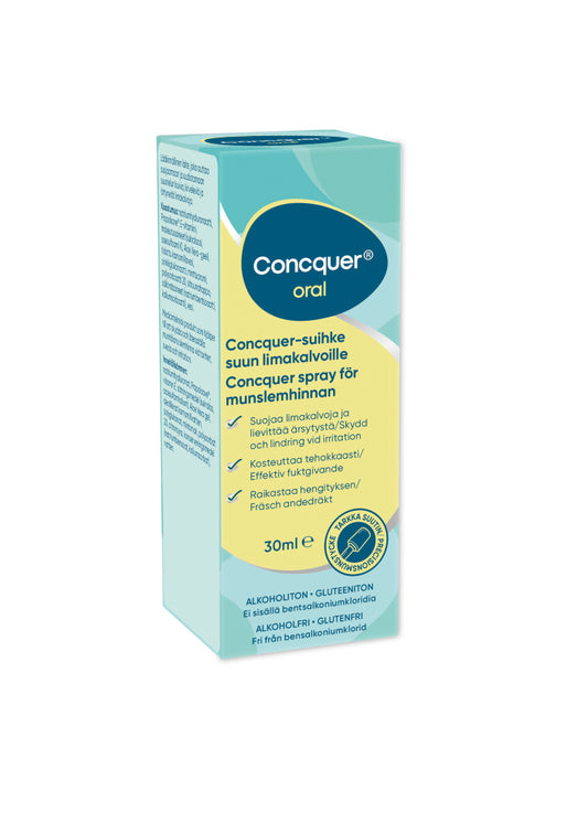 CONCQUER ORAL SUIHKE SUUN LIMAKALVOILLE 30 ML