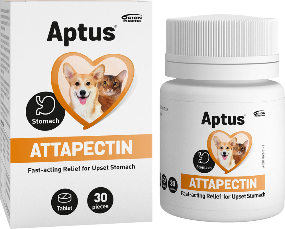 APTUS ATTAPECTIN KOIRILLE JA KISSOILLE 30 TABLETTIA