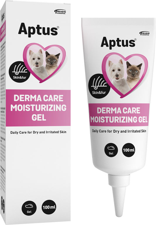 APTUS DERMA CARE MOISTURIZING GEL KOIRILLE JA KISSOILLE 100 ML