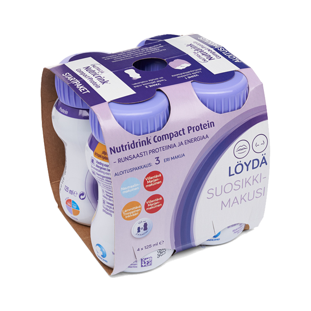 NUTRIDRINK COMPACT PROTEIN 4-MIXPACK 4x125 ML