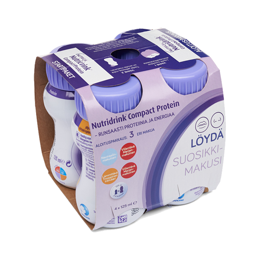 NUTRIDRINK COMPACT PROTEIN 4-MIXPACK 4x125 ML