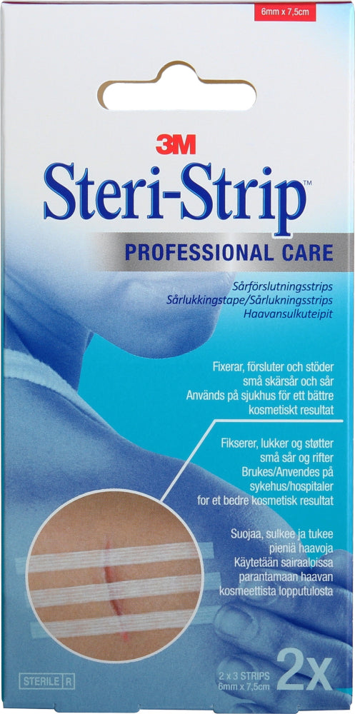3M Steri-Strip Haavansulkuteippi 6 x 75mm