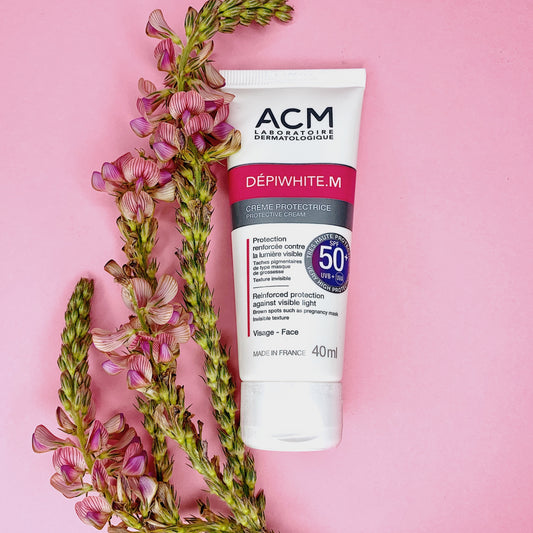 ACM DEPIWHITE.M SPF50+ UVA,UVB,HEV AURINKOSUOJA 40 ML