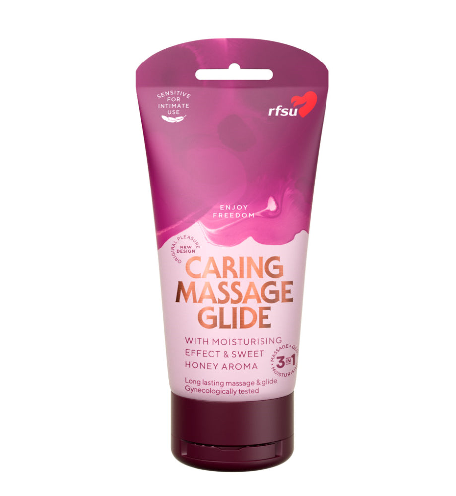 RFSU SENSE ME CARING MASSAGE GLIDE HIERONTAAN JA LIUKUVOITEEKSI 150 ML