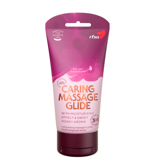 RFSU SENSE ME CARING MASSAGE GLIDE HIERONTAAN JA LIUKUVOITEEKSI 150 ML