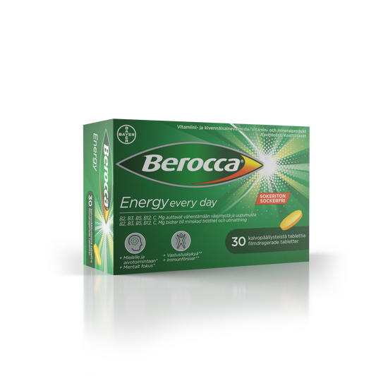 BEROCCA ENERGY TABLETTI 30 KPL