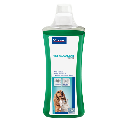 Virbac Vet Aquadent Fresh suuvesi koirille ja kissoille 500 ml