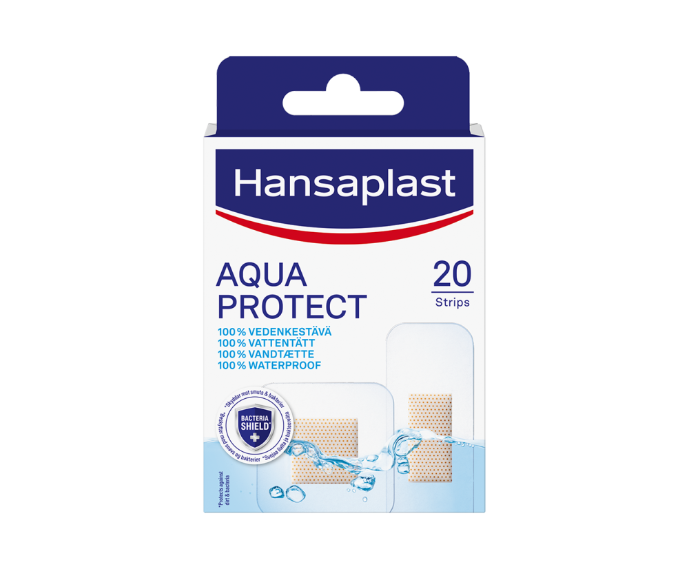 HANSAPLAST AQUA PROTECT (LAJITELMA) VEDENKESTÄVÄ LAASTARI 20 KPL