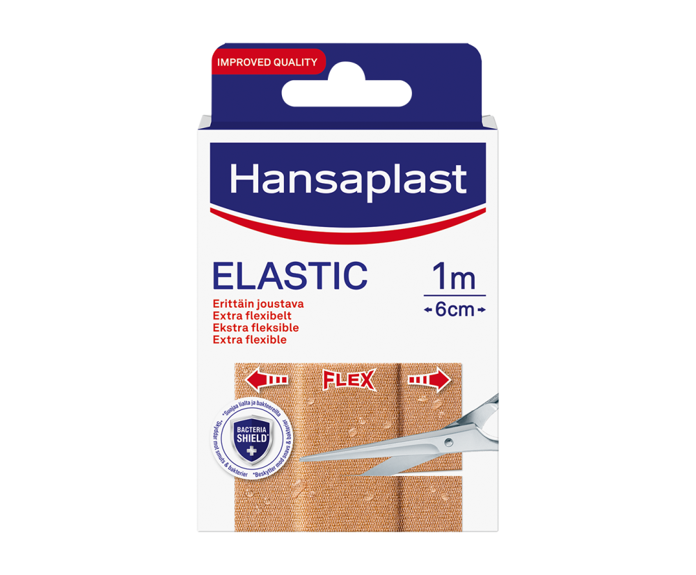 HANSAPLAST Elastic kangaslaastari, leikattava