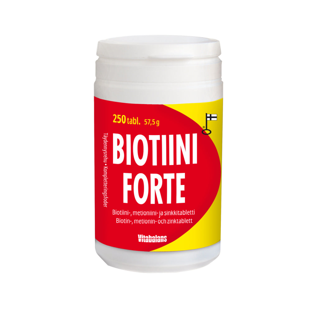 BIOTIINI Forte biotiinitabletit koirille ja kissoille 250 tabl.