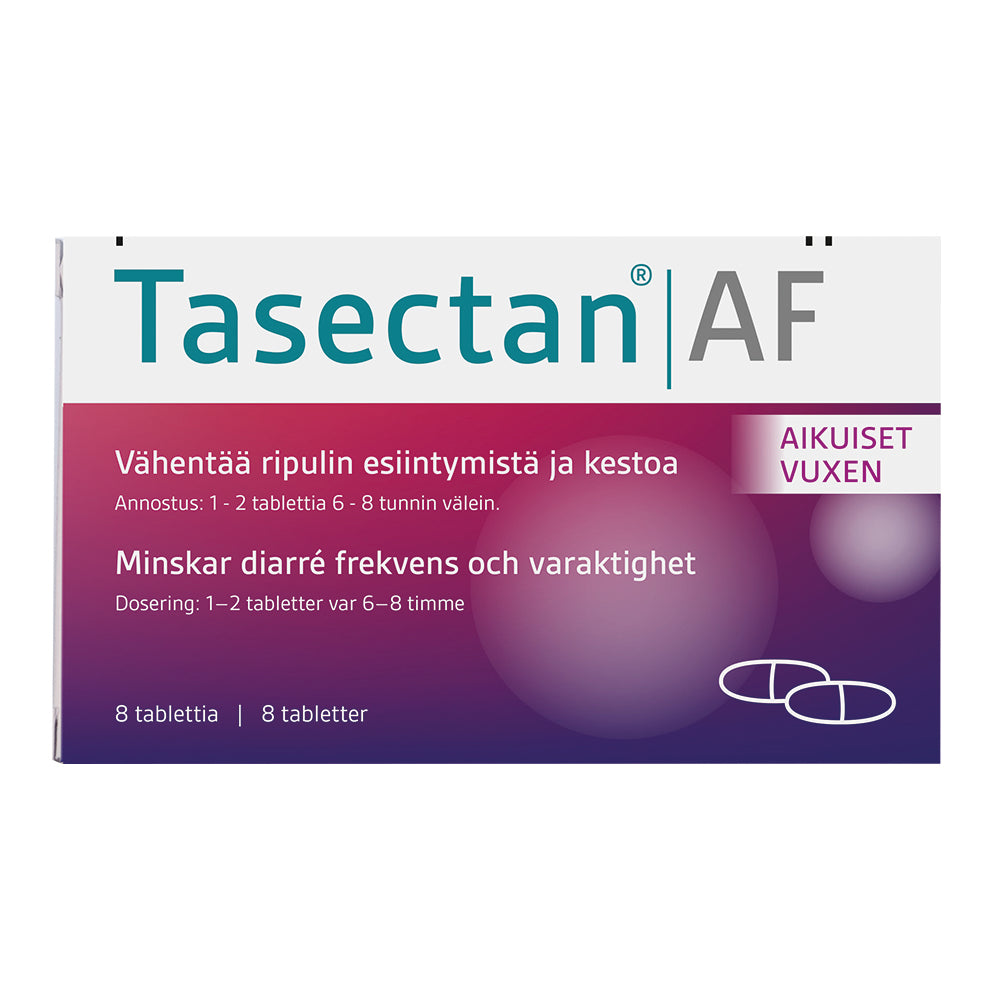 TASECTAN AF Aikuiset 8 tablettia