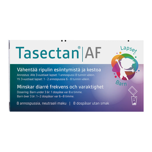 TASECTAN AF Lapset 8 pussia