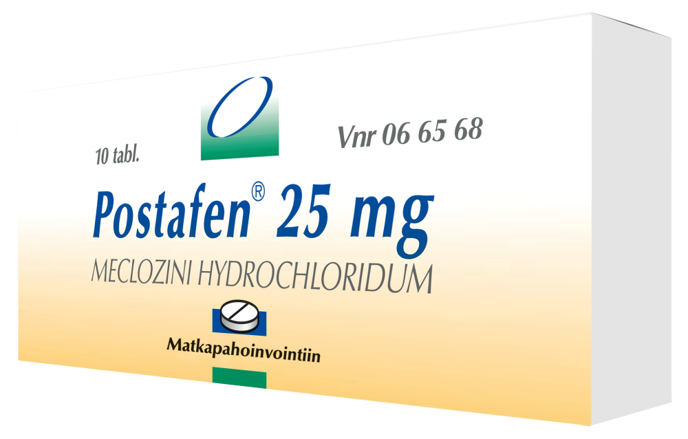 POSTAFEN 25 mg tabletti 10 tablettia