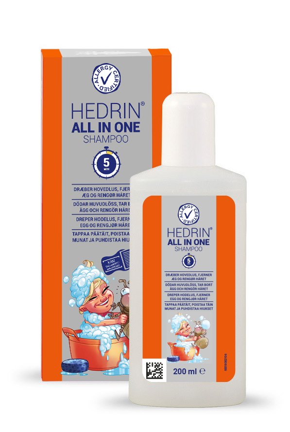 HEDRIN All in One Shampoo päätäiden häätöön 200 ml