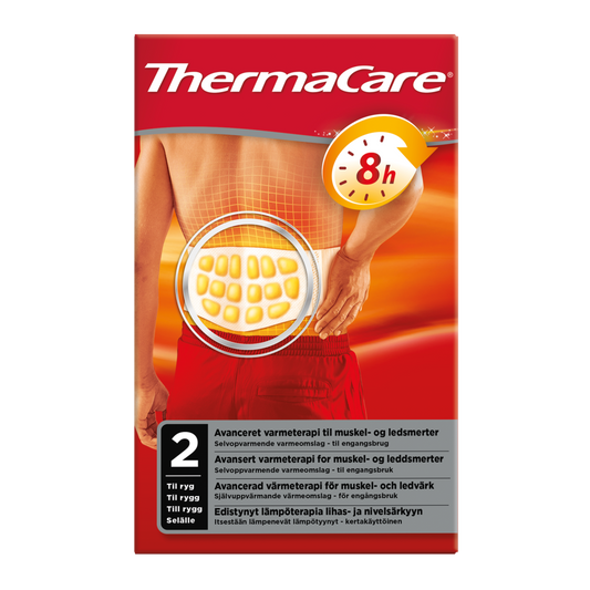 THERMACARE lämpötyyny selälle 2 kpl