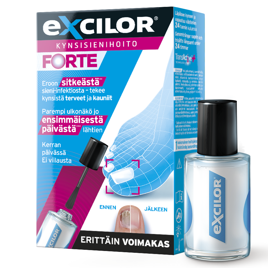 EXCILOR Forte kynsisienihoito 30 ml
