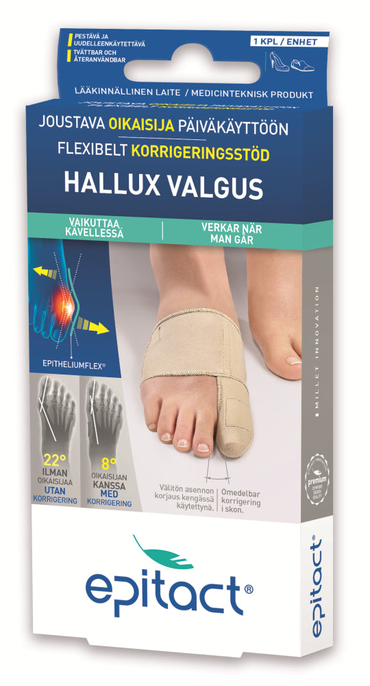 EPITACT Joustava oikaisija päiväkäyttöön S