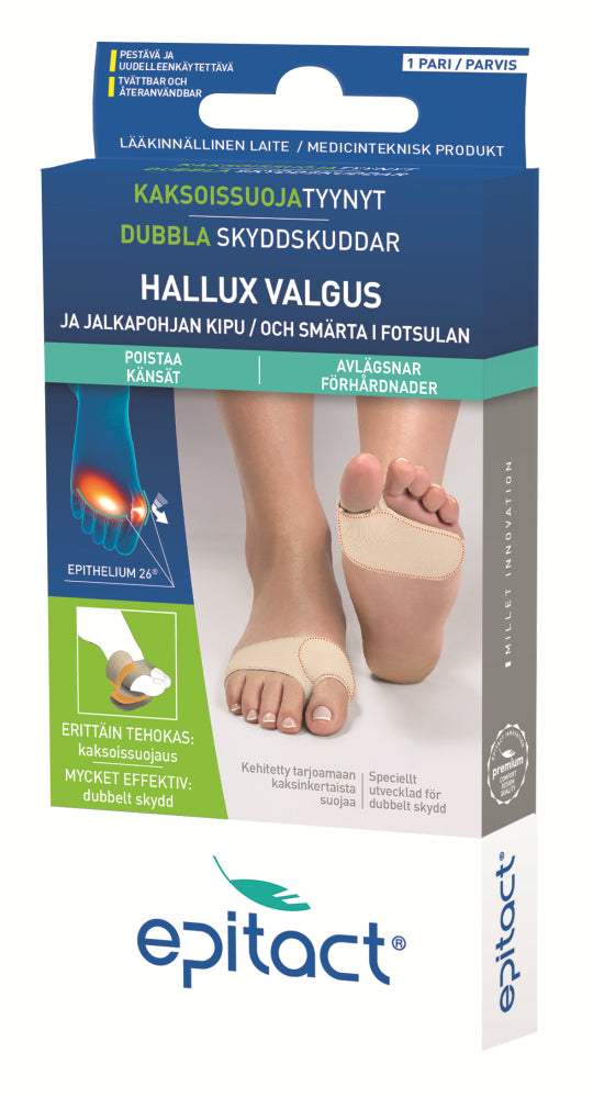 EPITACT Kaksoissuojatyynyt S 2kpl