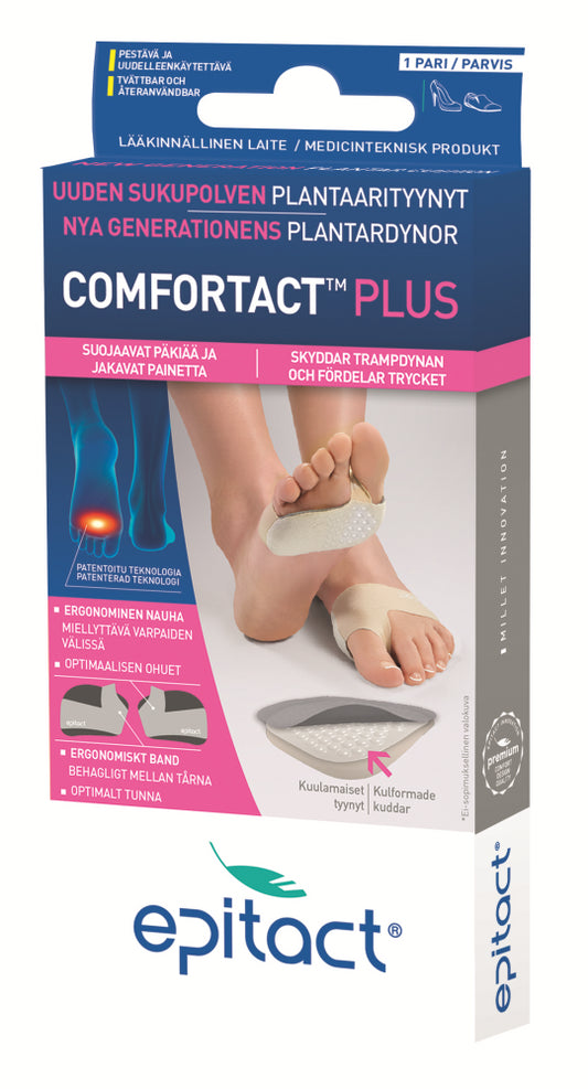 EPITACT Uuden sukupolven plantaarityyny, koko S  2 kpl