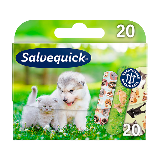 SALVEQUICK Animal Planet laastarit 20 kpl