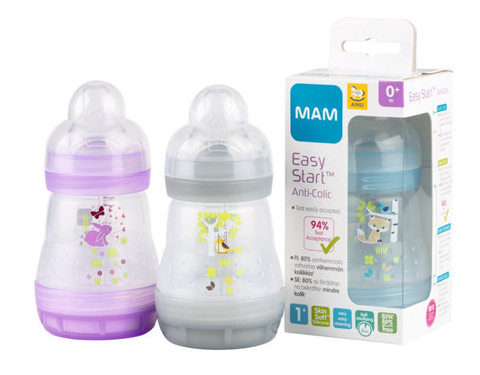 AINU Mam Easy Start tuttipullo 160 ml Anti-colic 1 kpl