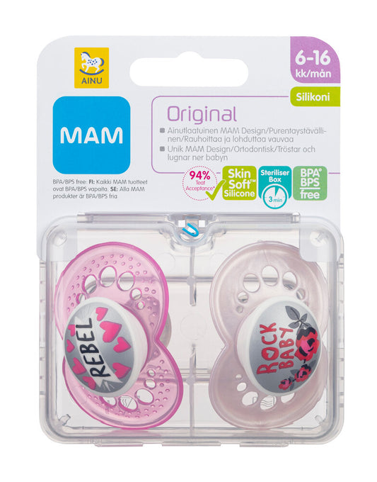 AINU Mam Original 6-16KK silikonitutti