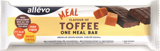 ALLEVO One Meal Bar toffeenmakuinen ateriankorvike  57 g