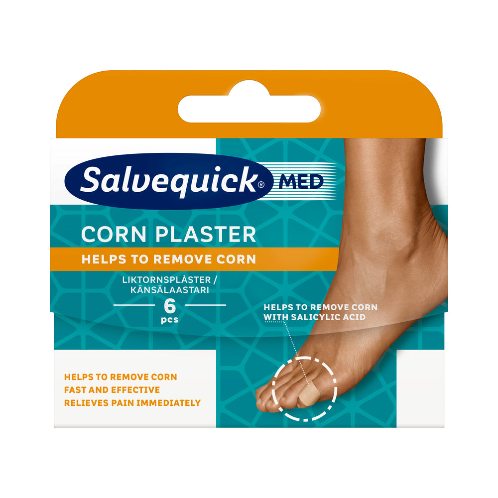 SALVEQUICK Med Corn Plaster känsälaastari 6 cm
