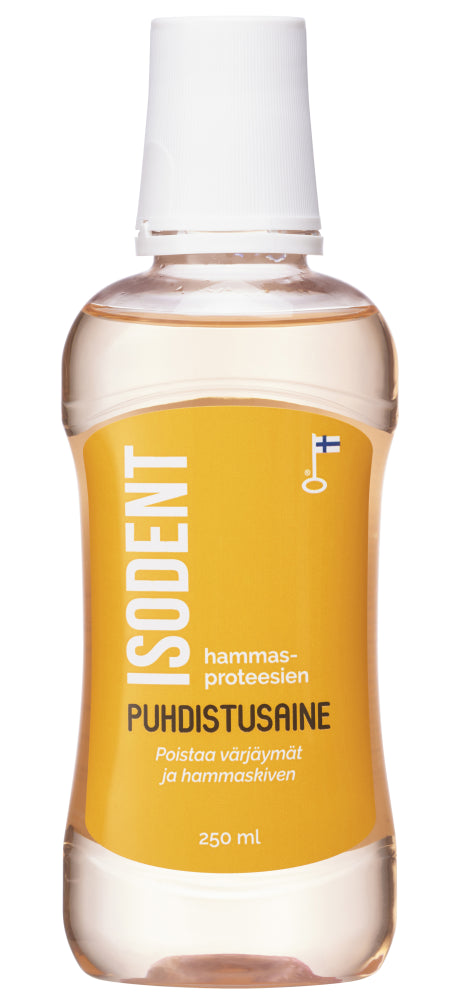 ISODENT Puhdistusaine hammasproteeseille 250 ml