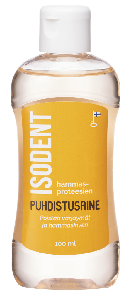 ISODENT Puhdistusaine hammasproteeseille 100 ml