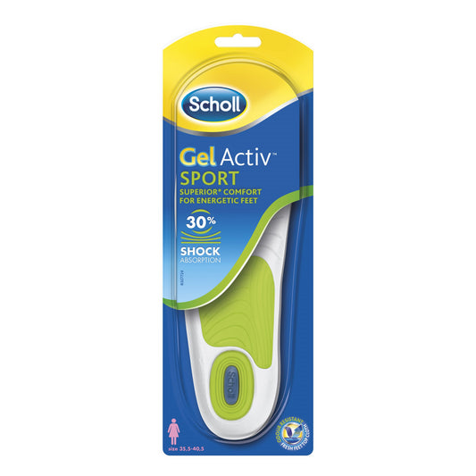 SCHOLL Gel Activ Sport Women geelipohjallinen 1 pari