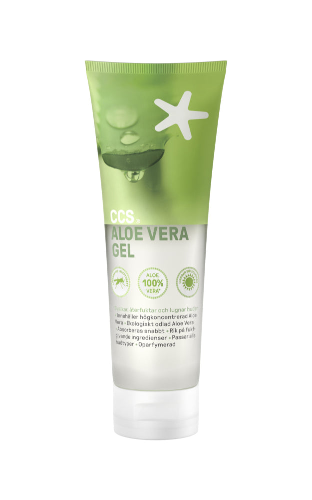 CCS Aloe Vera kosteuttava ja viilentävä geeli 125 ml