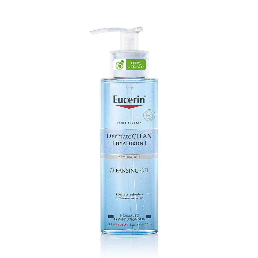 EUCERIN Dermclean Cleansing Gel puhdistusgeeli normaalille ja sekaiholle 200 ml